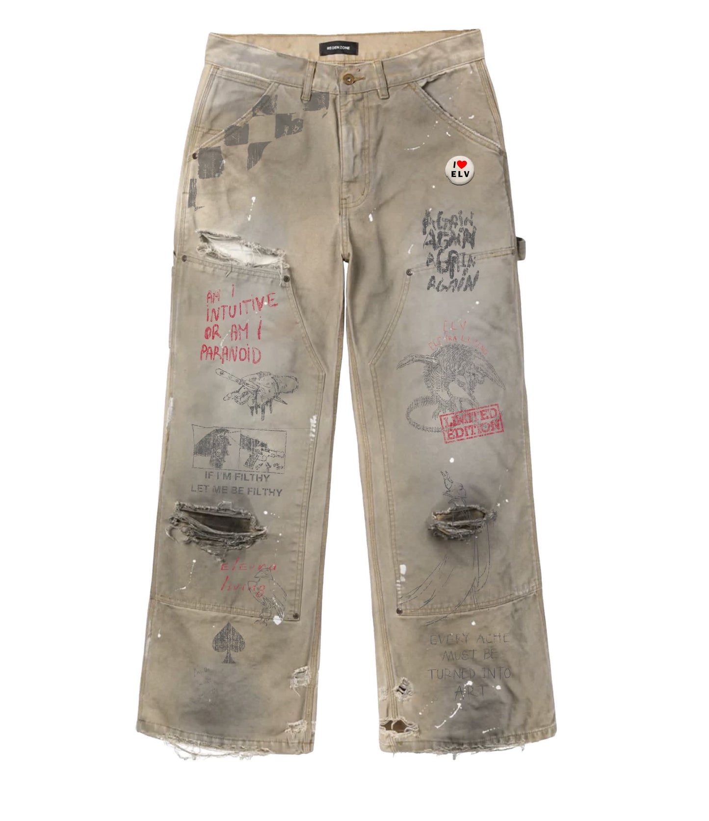 Elevra Carpenter Pant