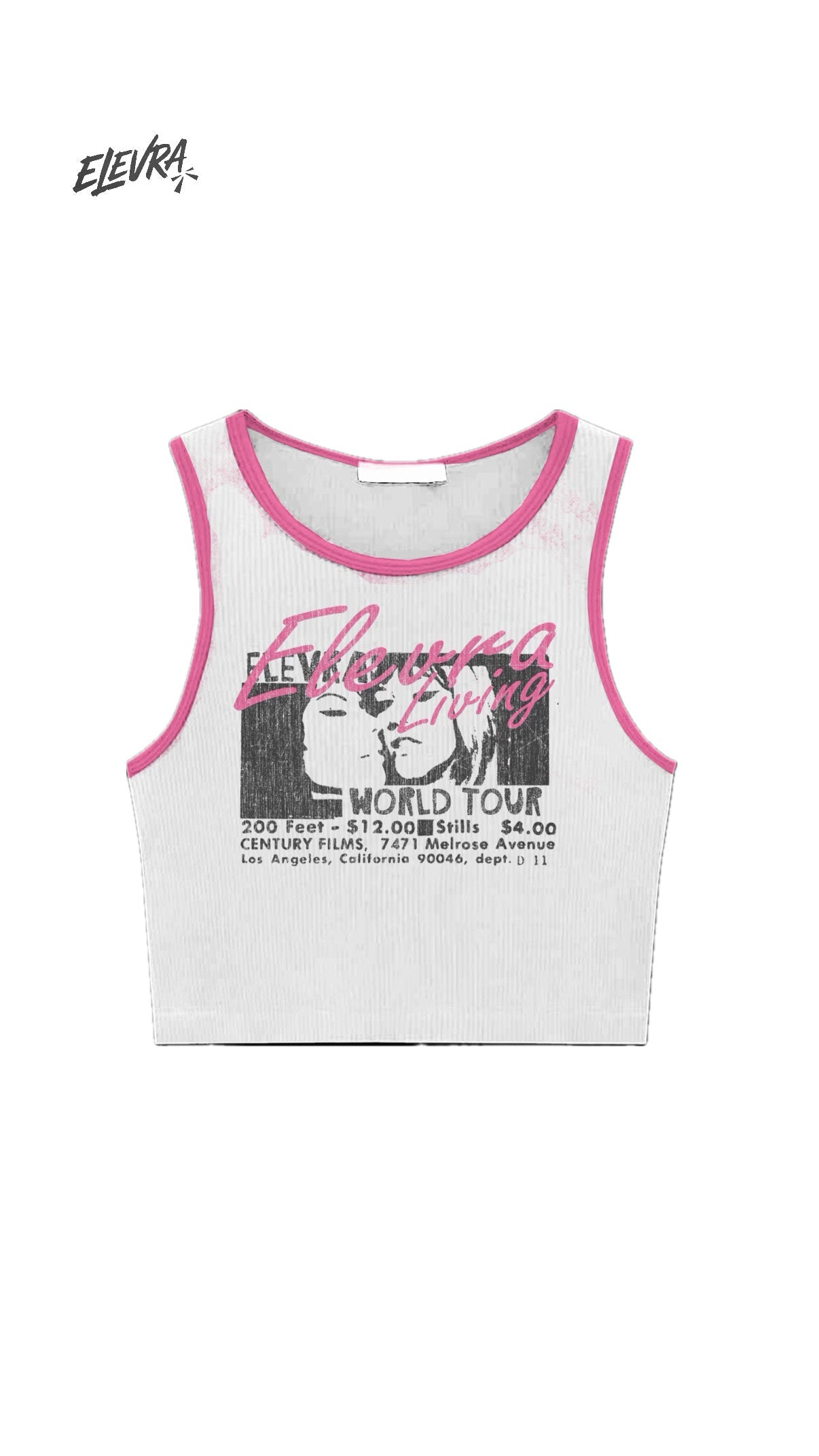 Elevra Living World Tour Crop Top