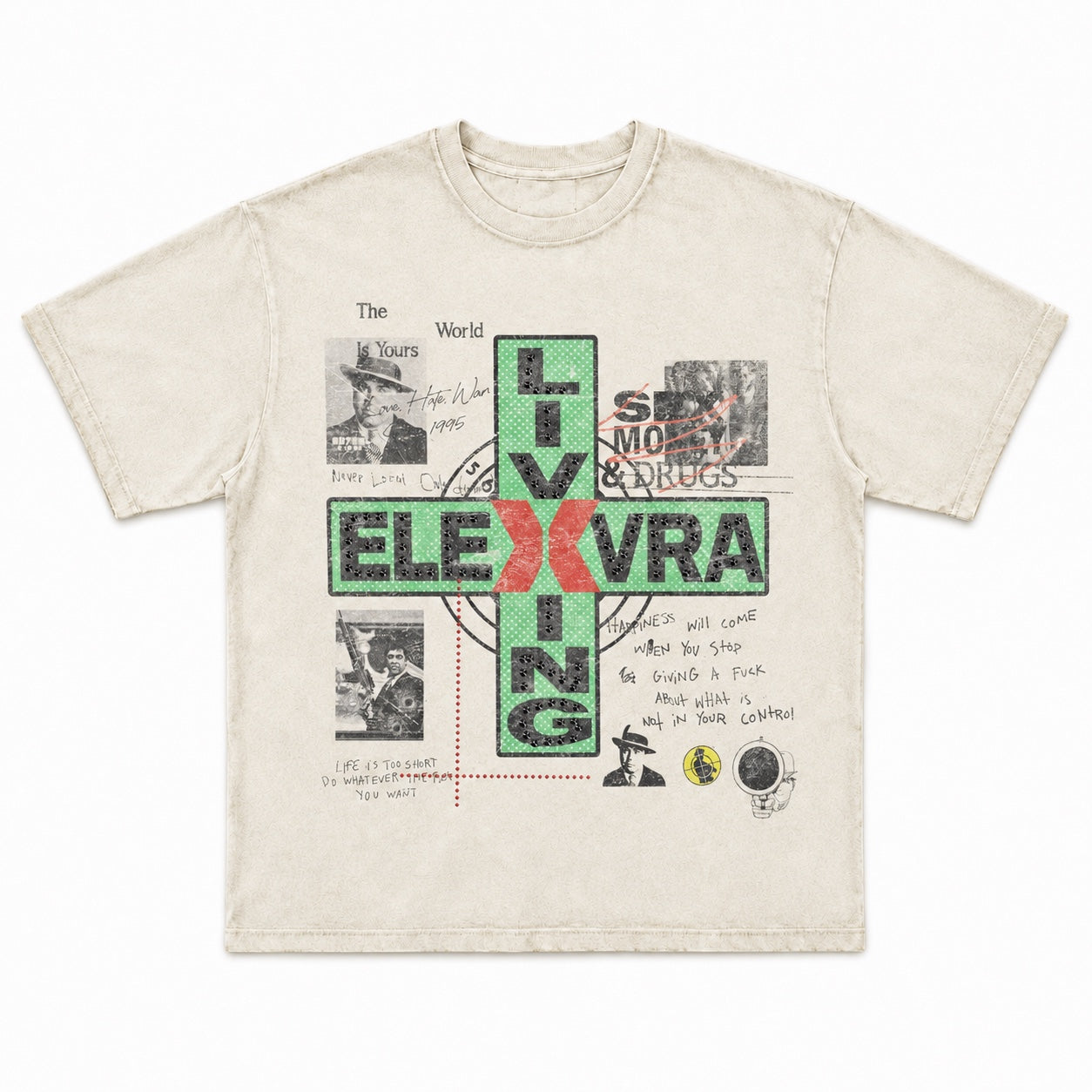 Elevra The World Is Yours graphic tee